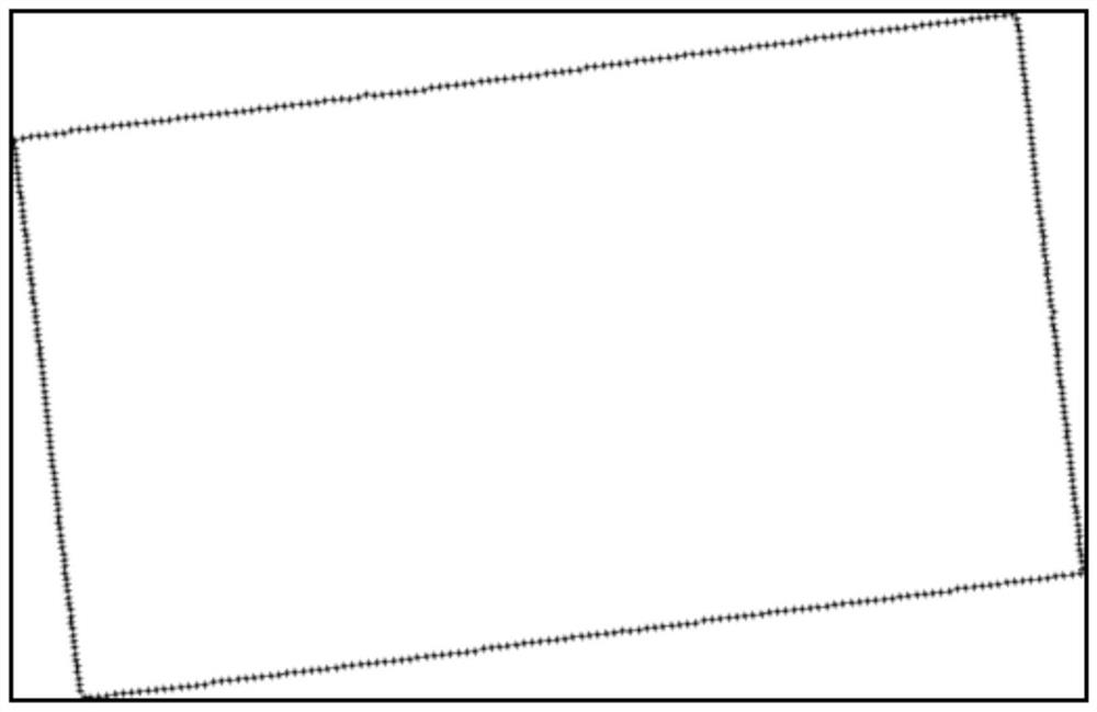 A method and device for determining a fitting boundary