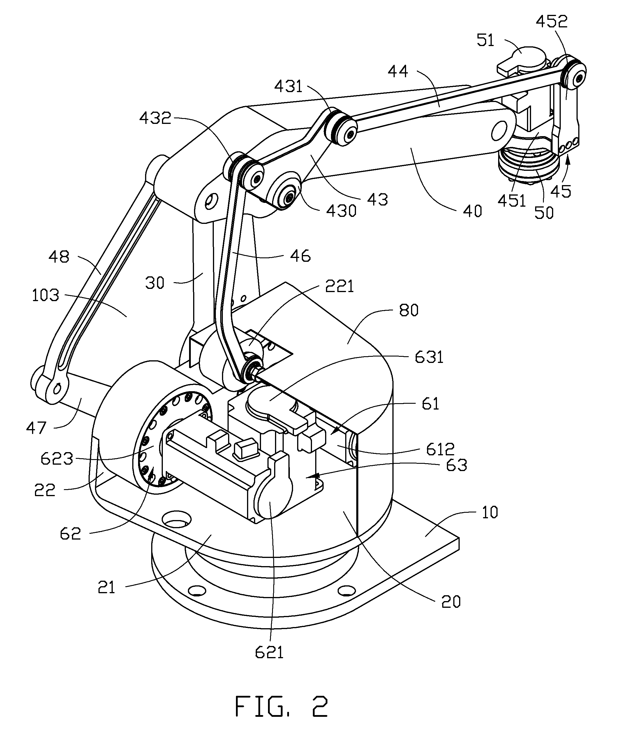 Robot for handling object