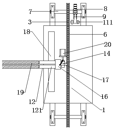 A screening mechanism for jujube processing