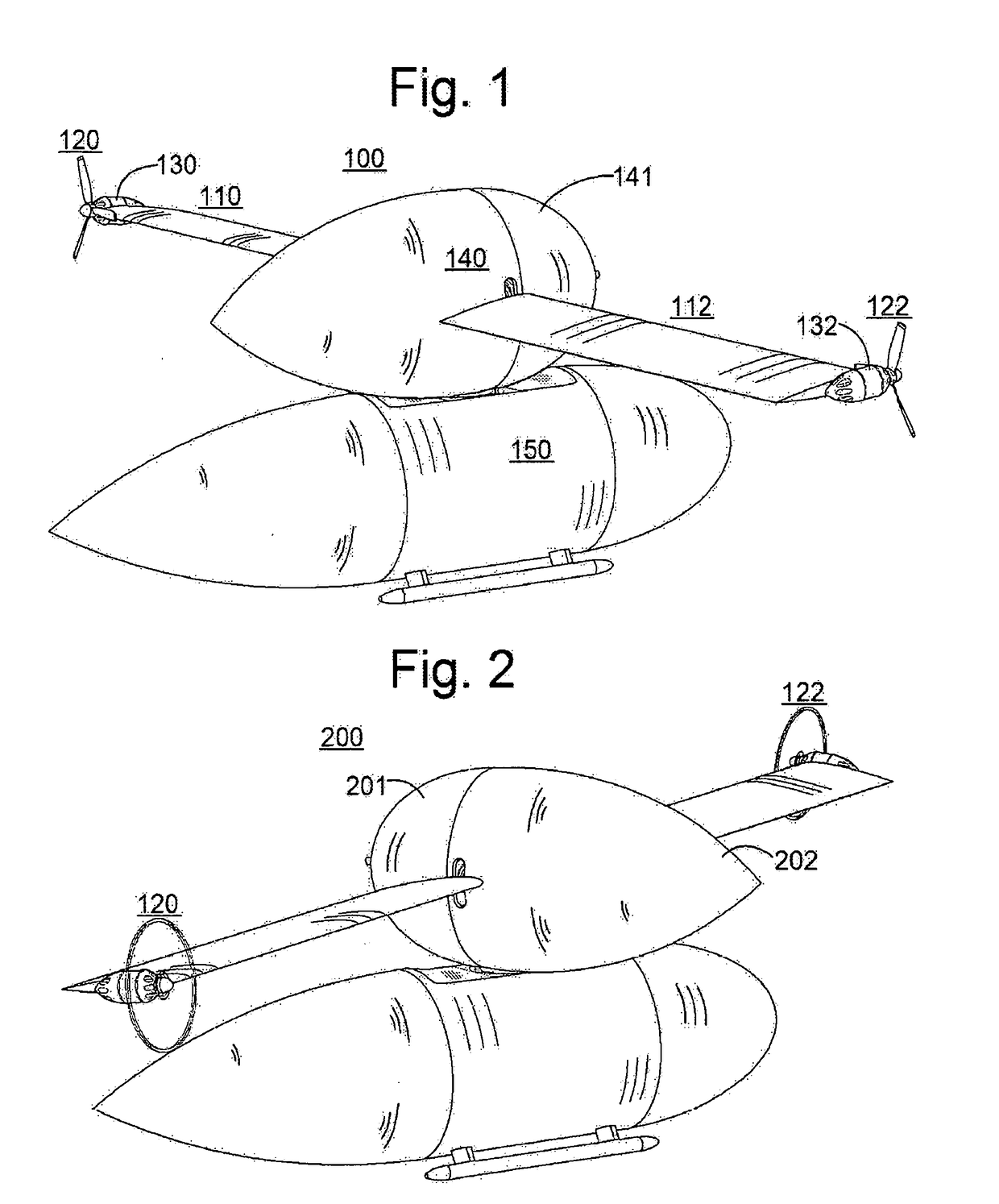 Rotary wing vtol with fixed wing forward flight mode