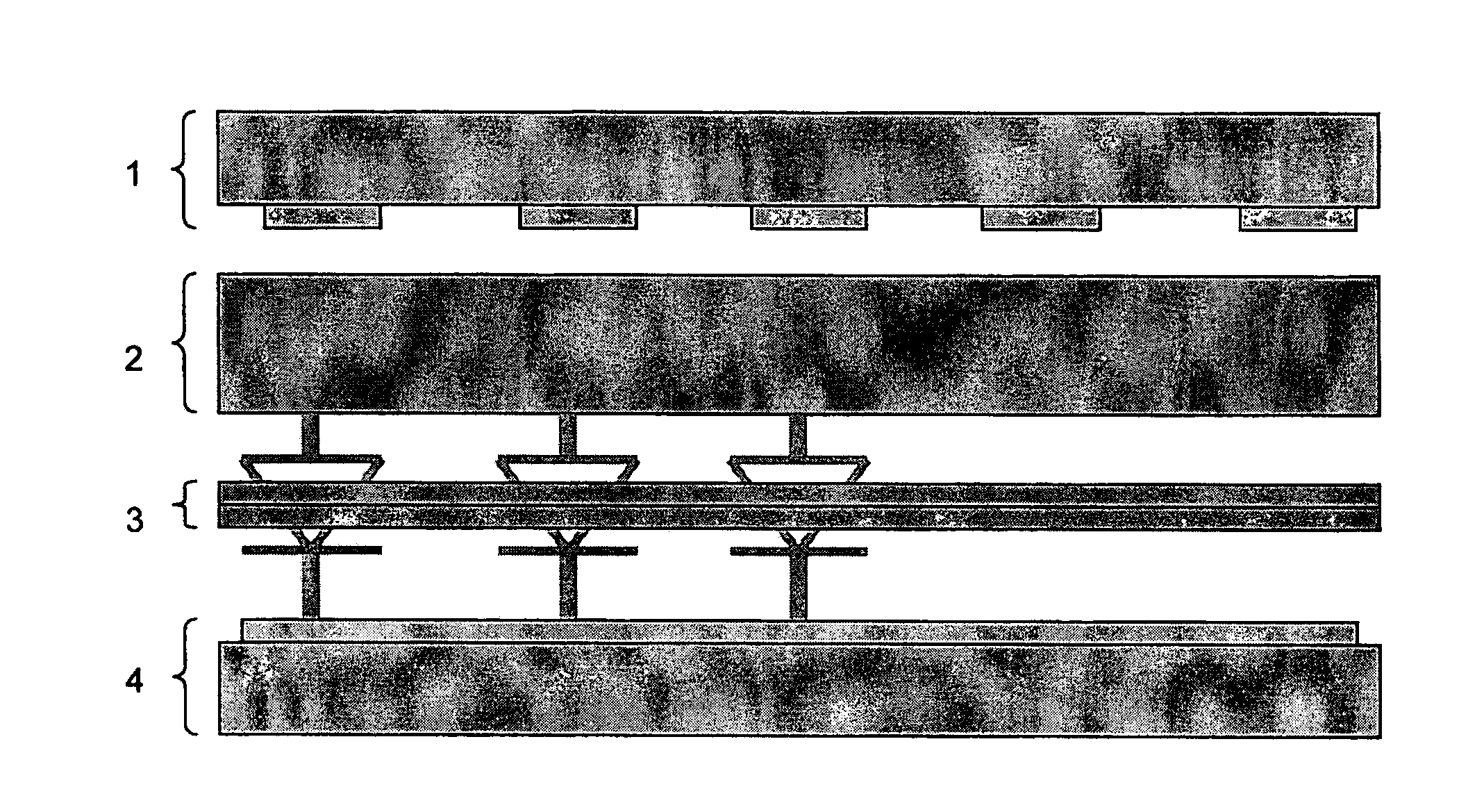 Transparent multi-tactile sensor