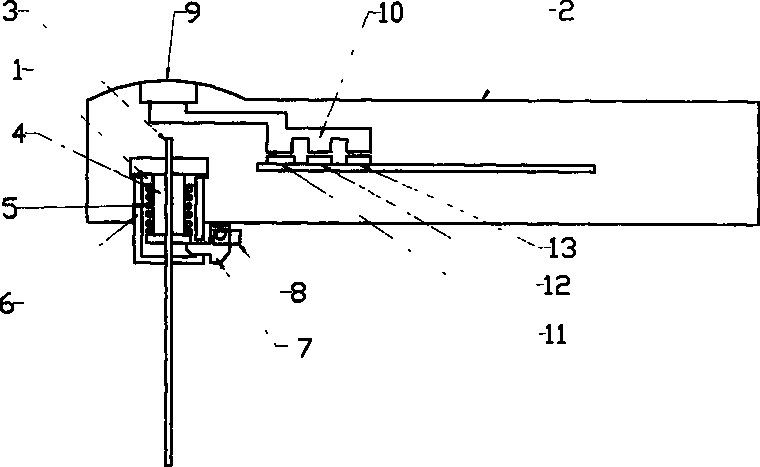 Sample charging mechanism of biochemical analyzer