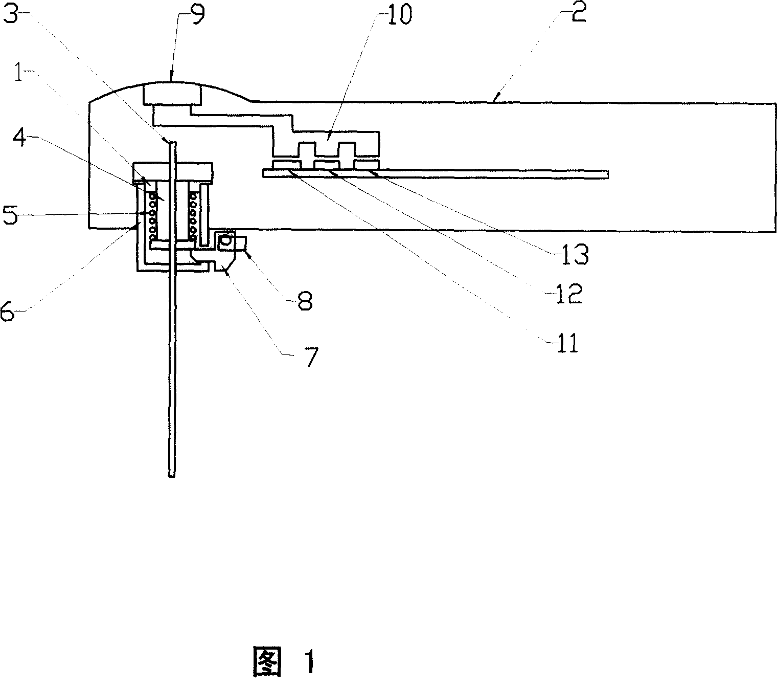 Sample charging mechanism of biochemical analyzer