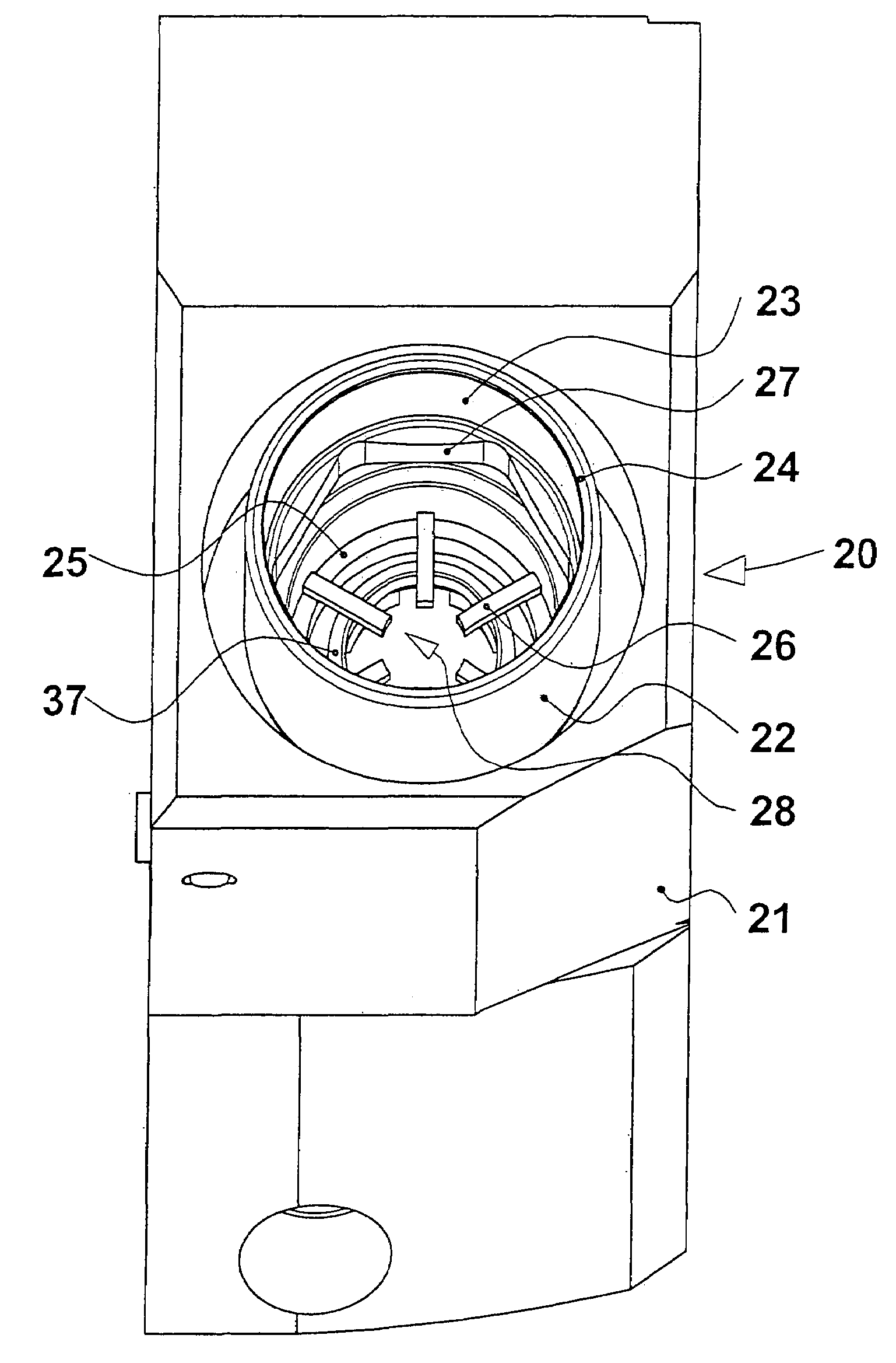 Filling system for an anesthetic evaporator