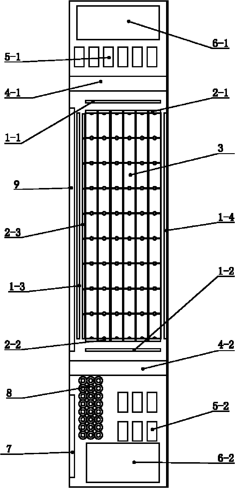 Two-way long-line pedestal method production process of prestressed concrete track slab