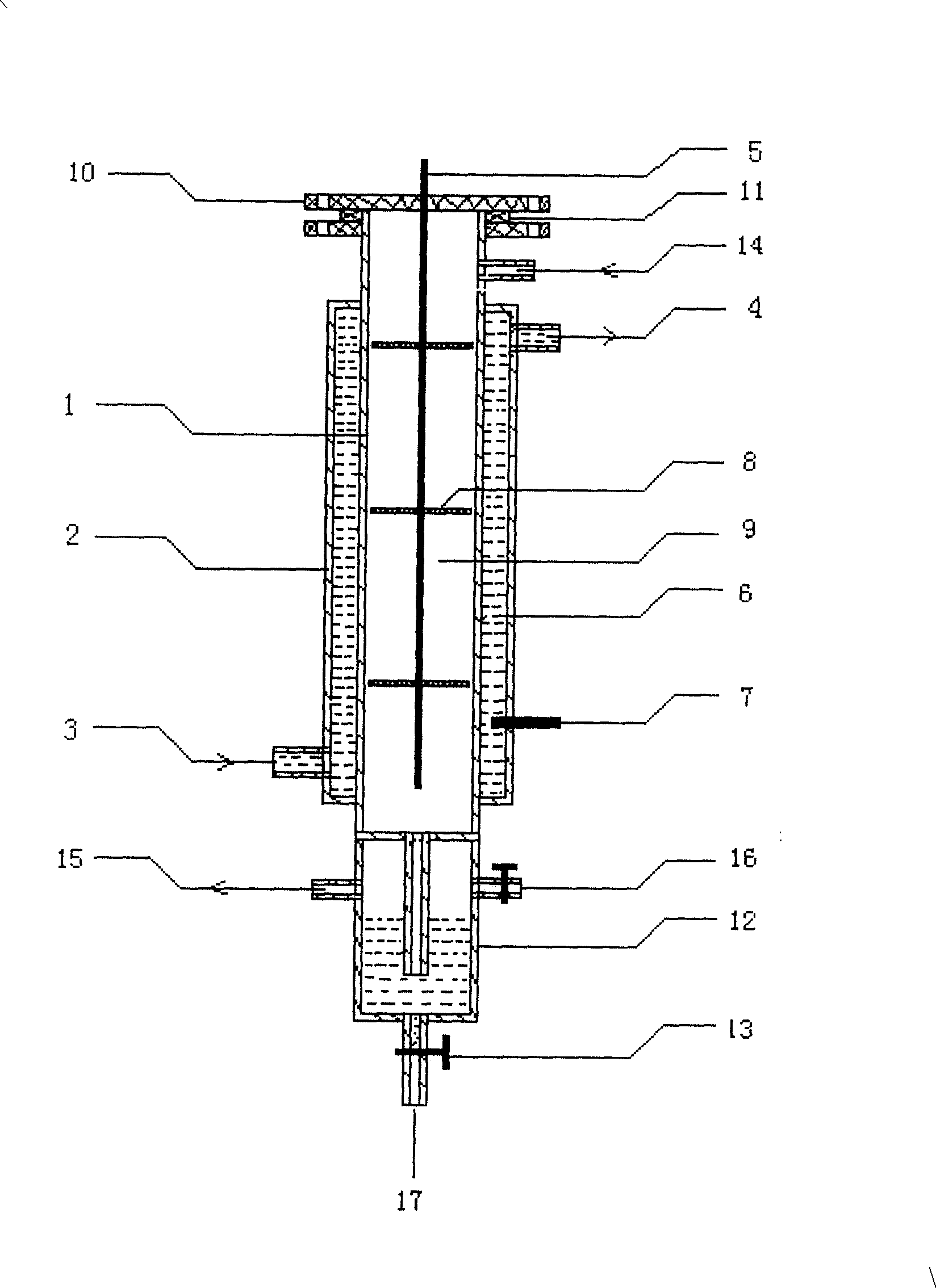 Method and device for directly synthesizing hydrogen peroxide at room temperature for epoxidation of propylene