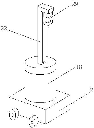 Intelligent maintenance automatic lifting and shifting device