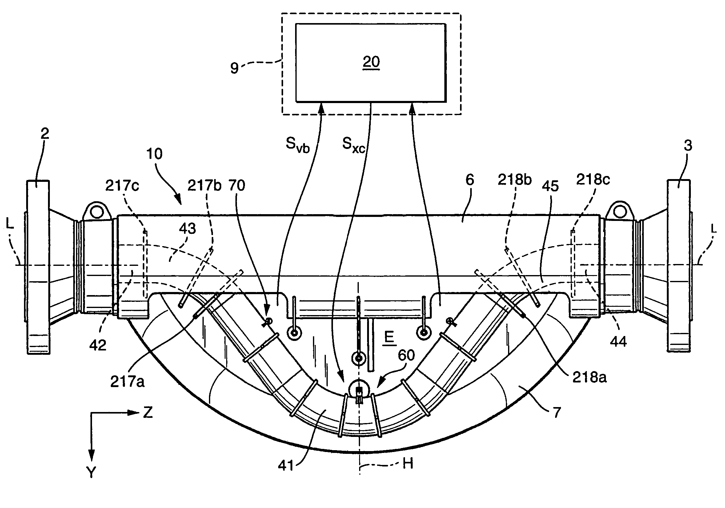 Vibratory measurement transducer