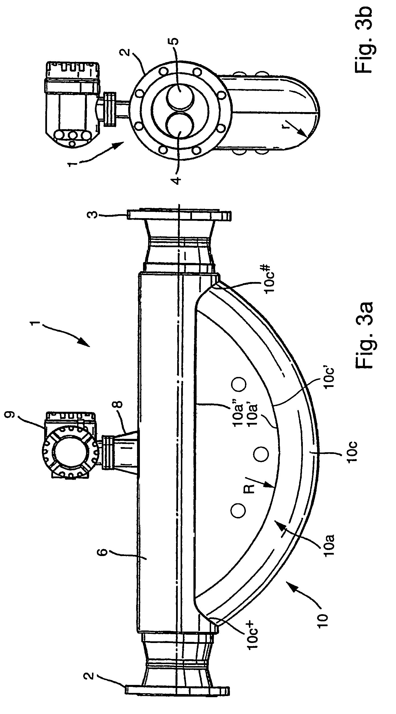 Vibratory measurement transducer