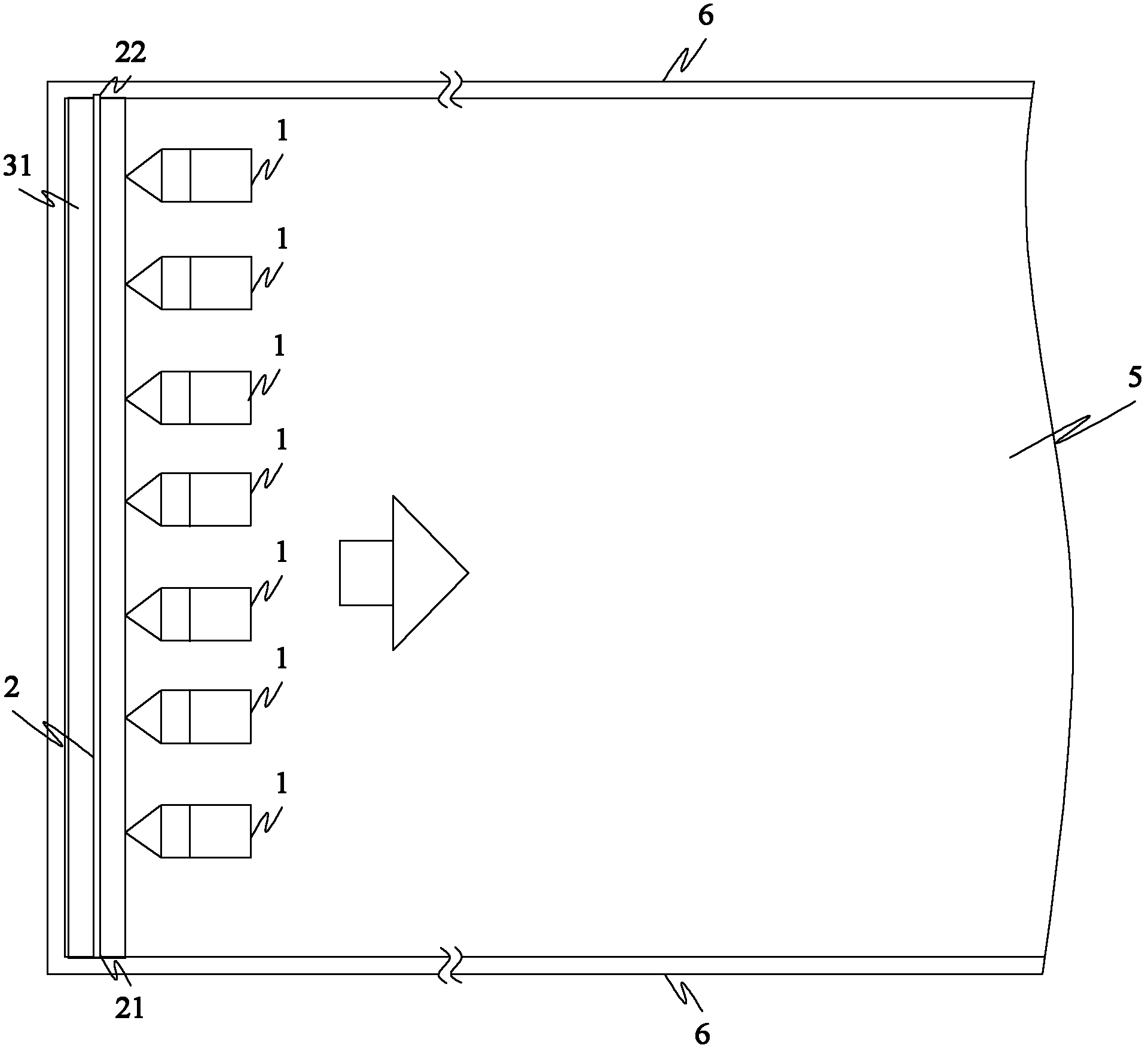 Laying method of metal mesh false roof