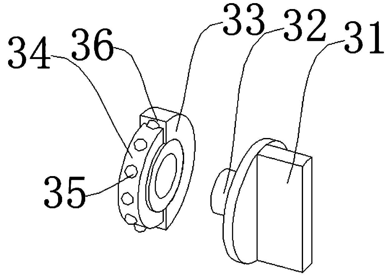 Shank fixing device for puncture operation