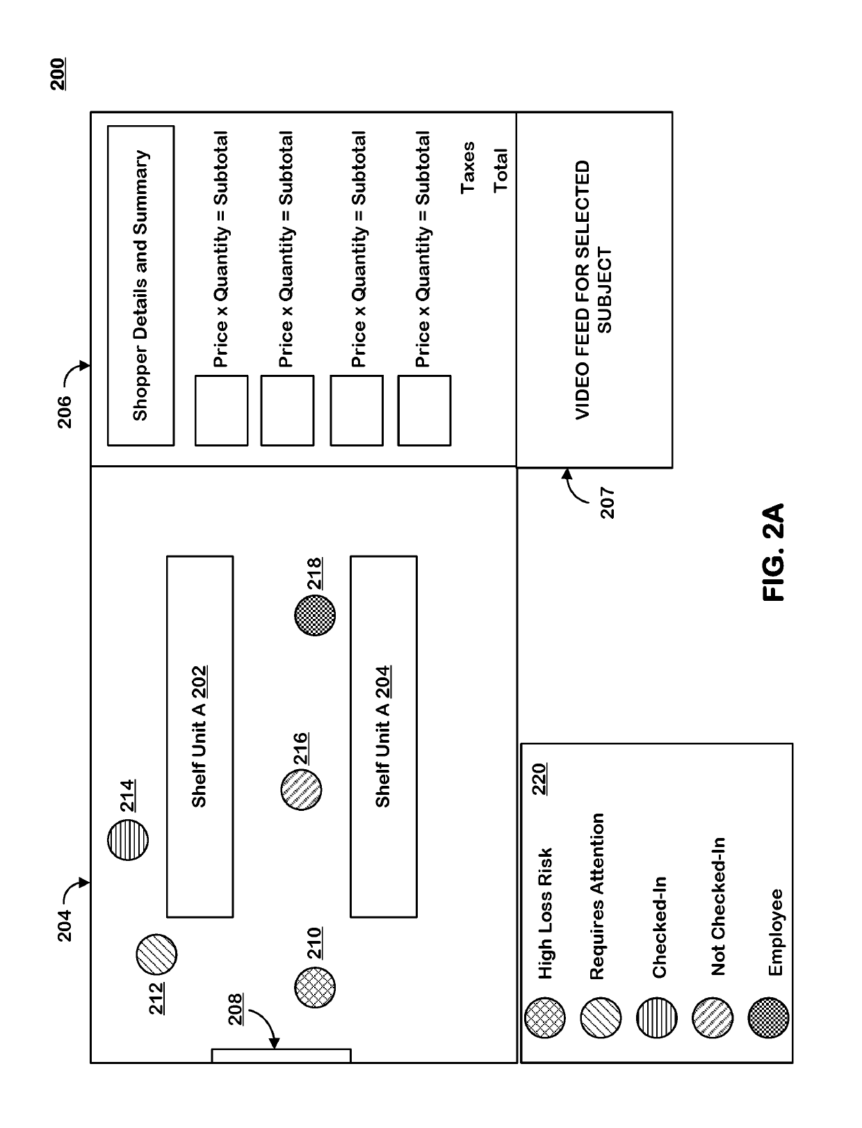 Deep learning-based shopper statuses in a cashier-less store