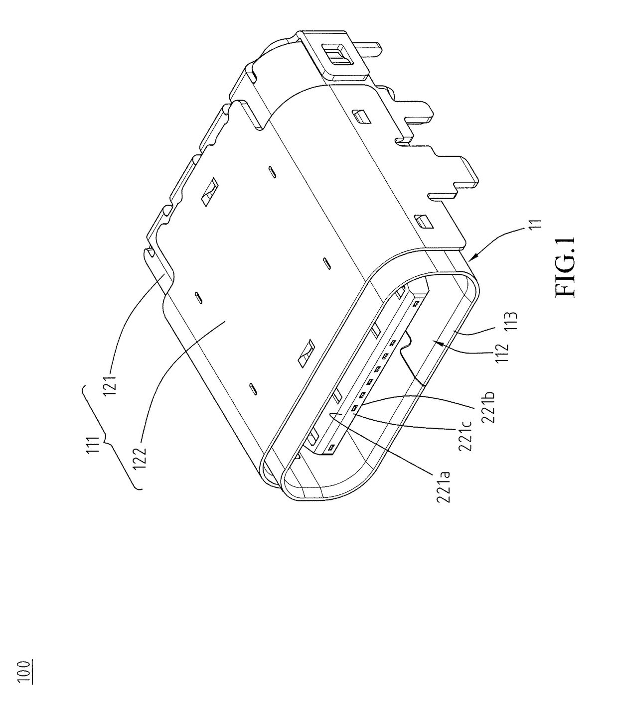 Electrical receptacle connector