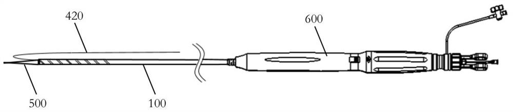 Delivery device and stent system