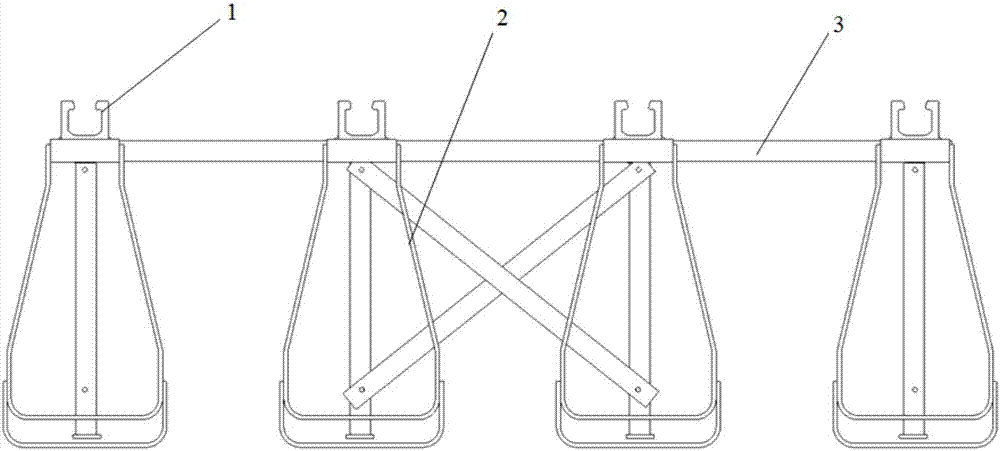 High-flatness load-bearing ground rail