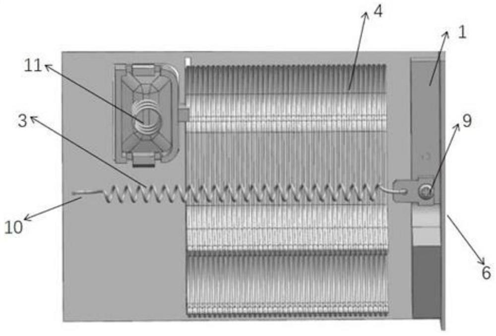 Automatic dental floss box and using method