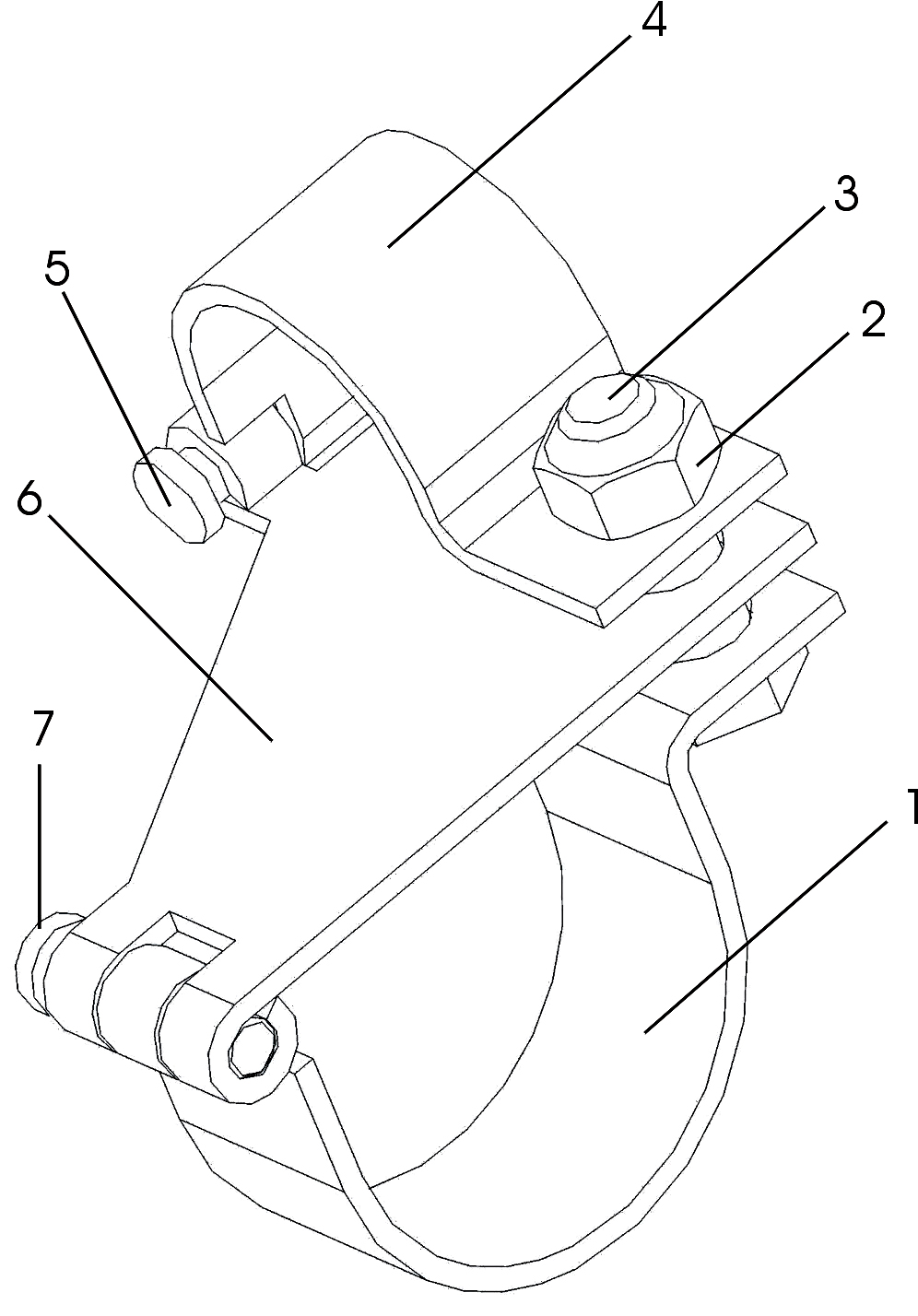 Folding fastener