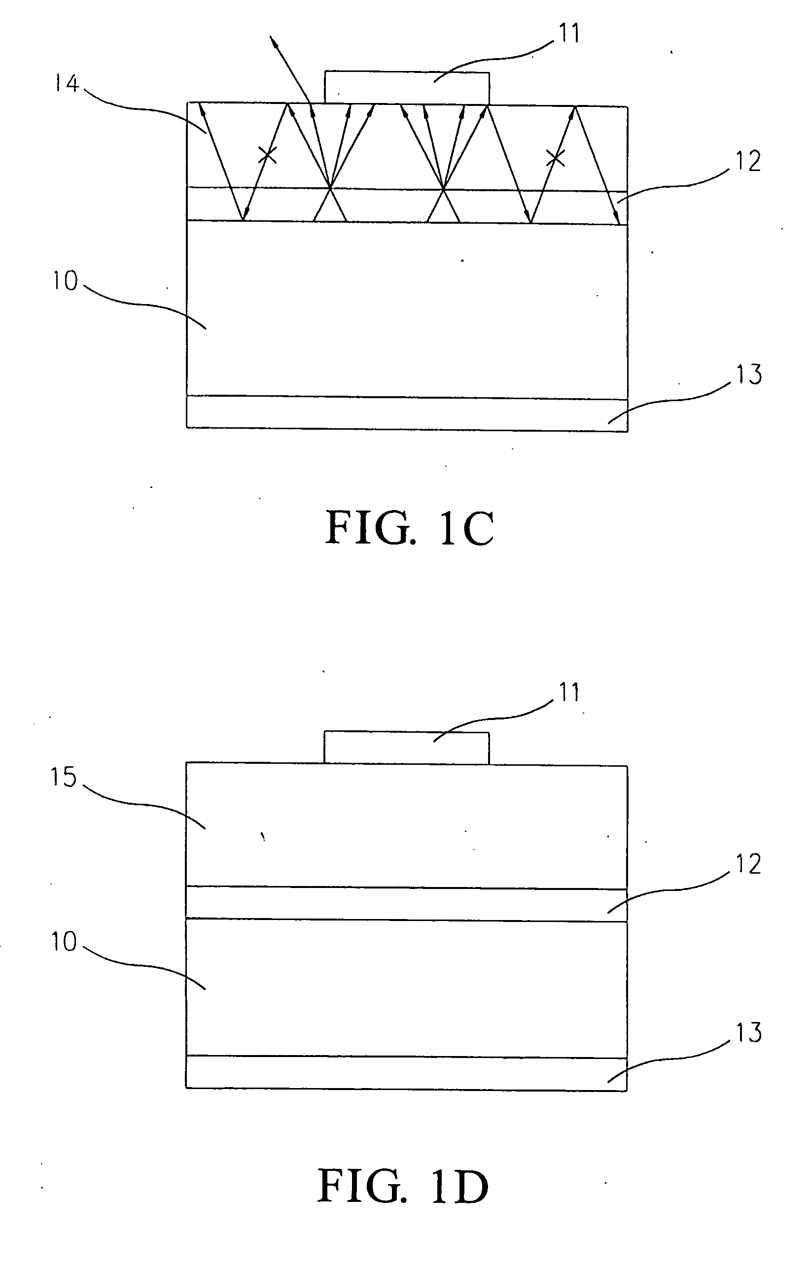 Light-emitting semiconductor device having enhanced brightness