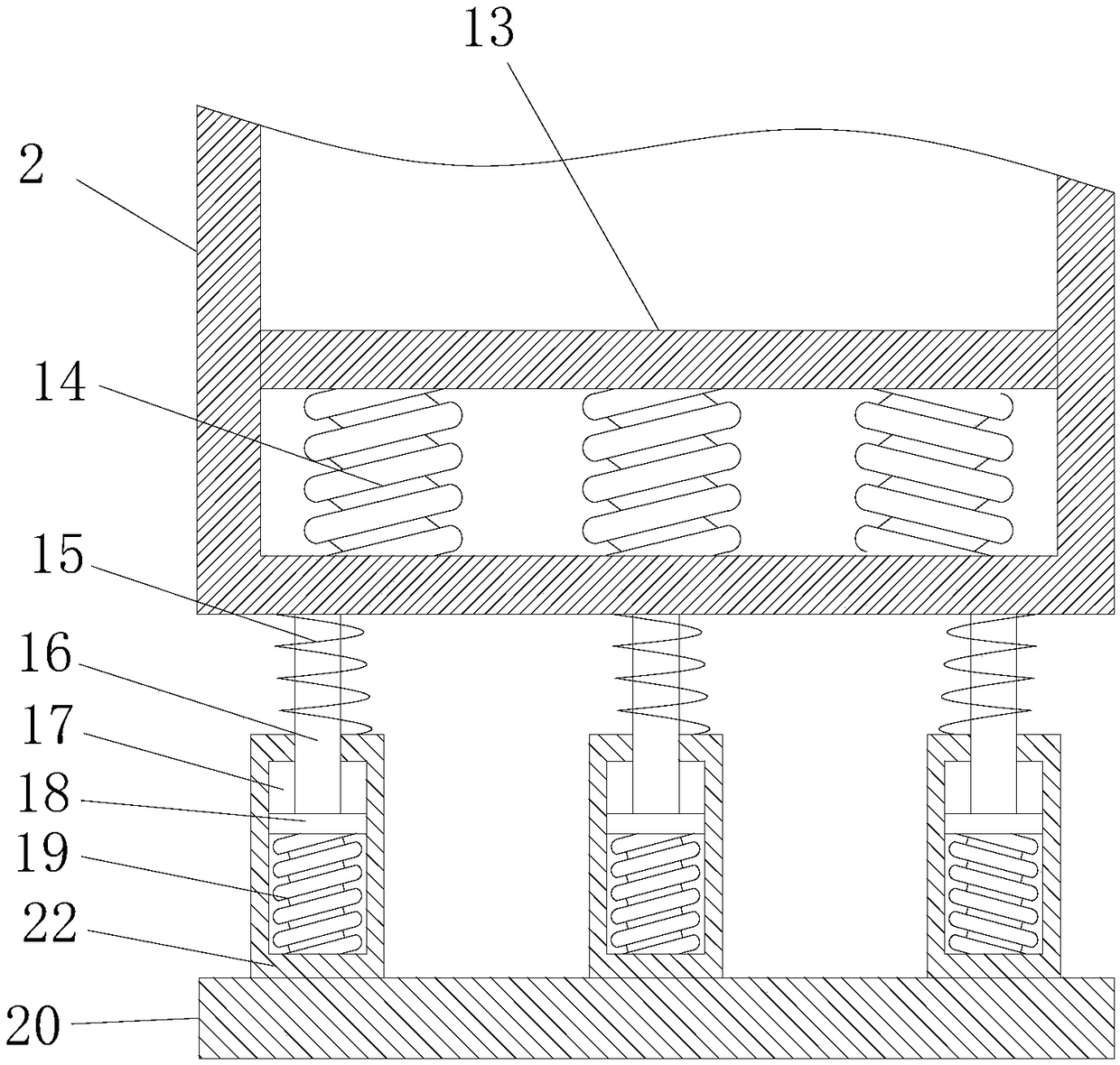 Anti-falling protection device of elevator