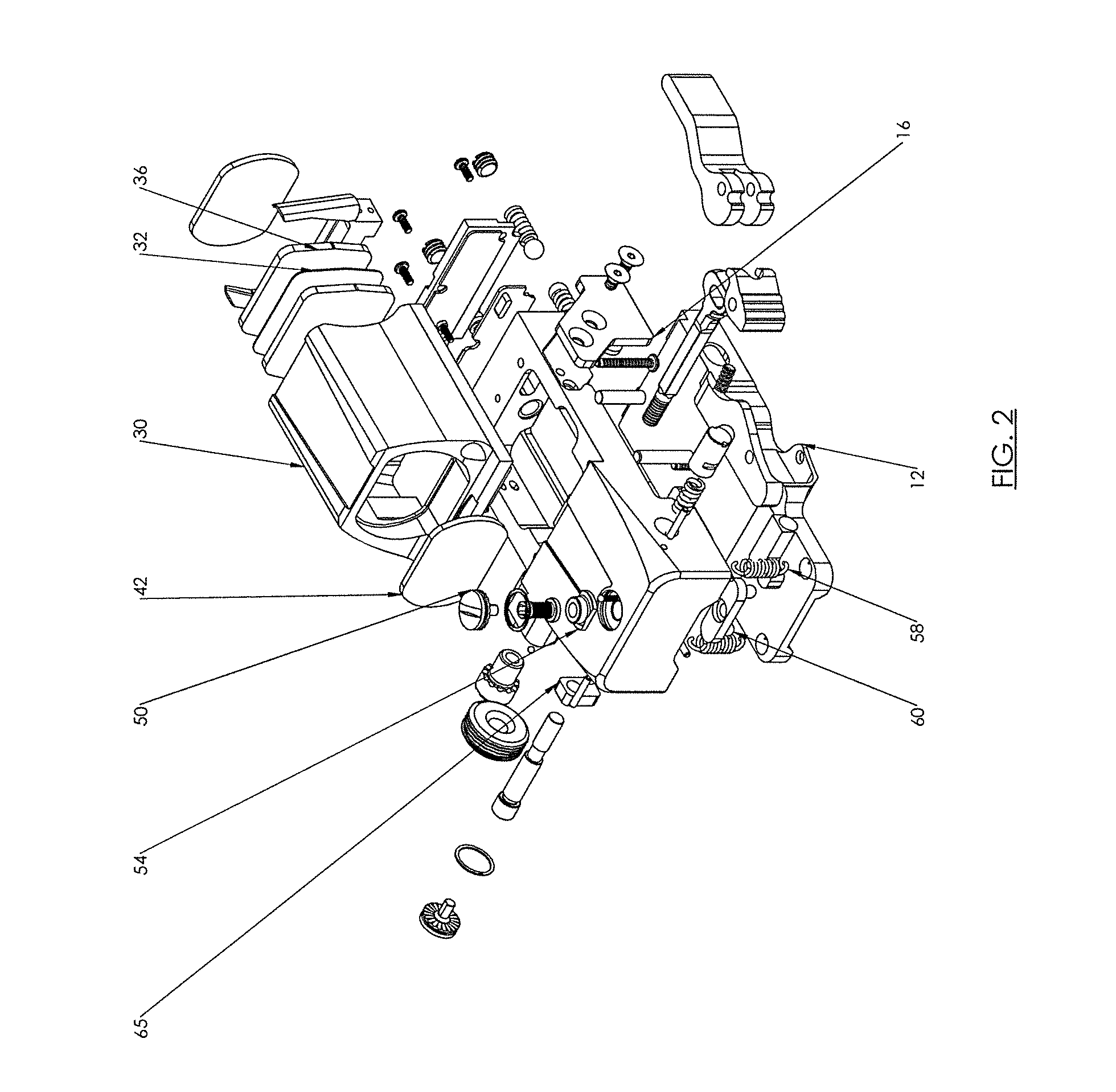 Externally adjustable gun sight