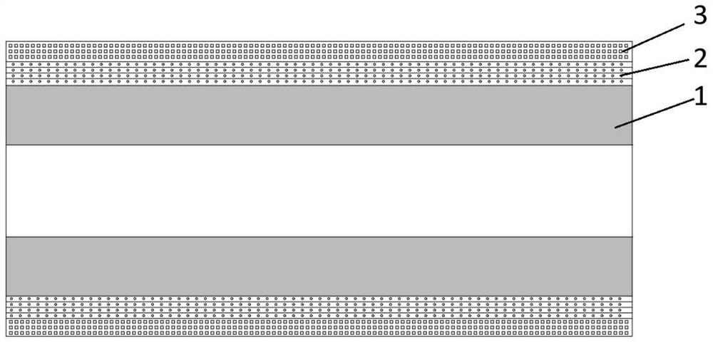 Fiber-wound reinforced graphite heating tube structure and preparation method thereof