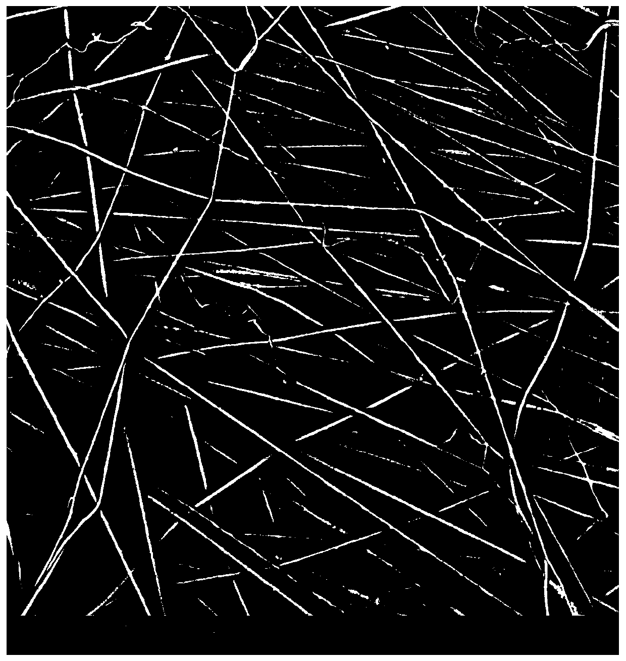 Green light induction controlled hydrophilic/hydrophobic intelligent surface material and preparation method and application thereof