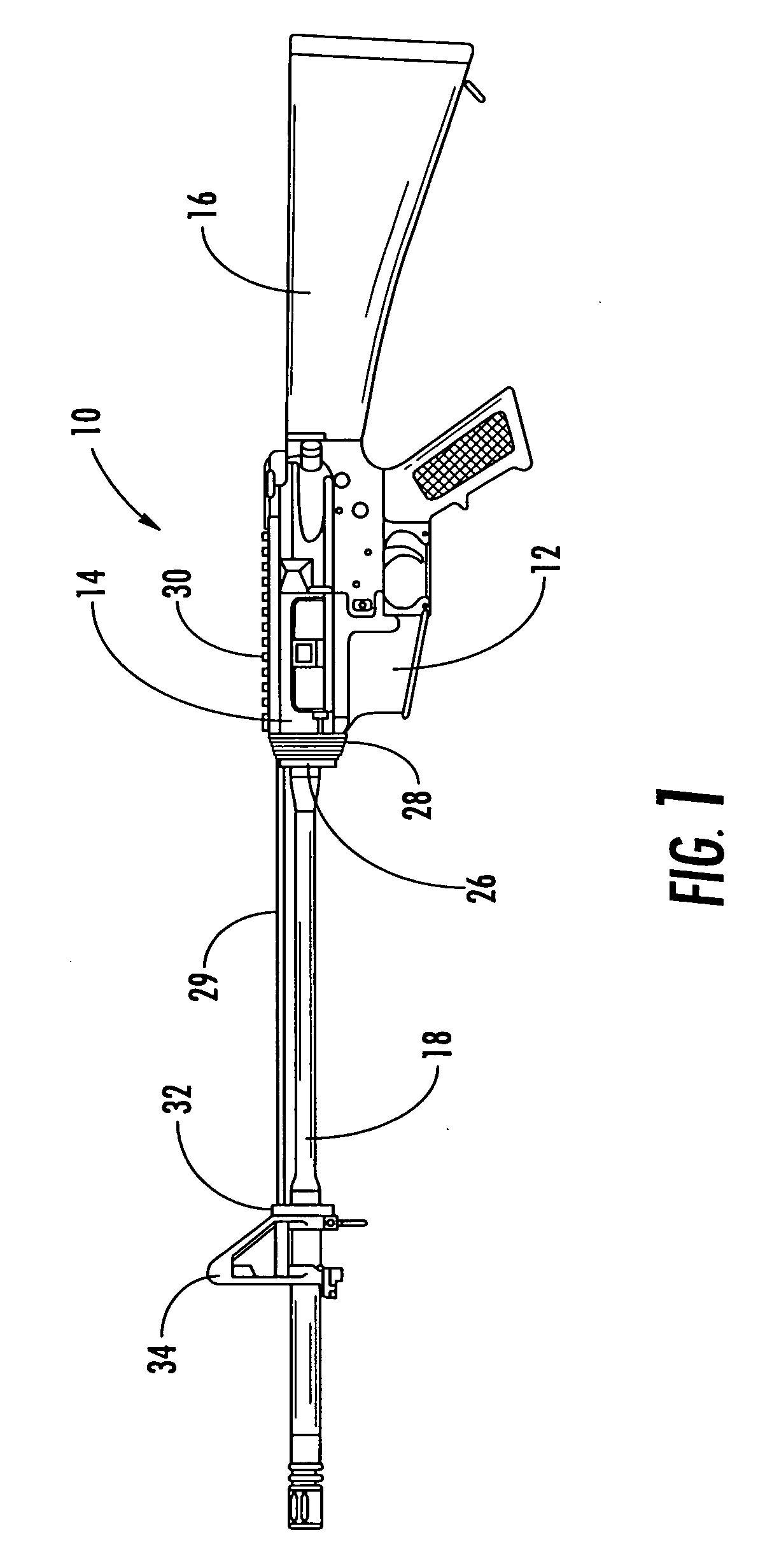 Modular fore-end rail assembly for firearms