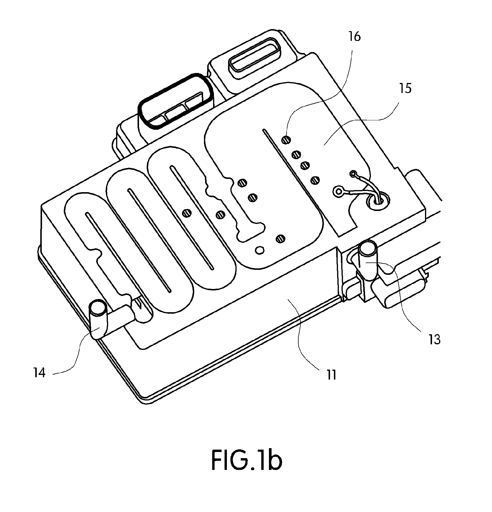 Cooling apparatus for electric modules of hybrid electric vehicle or electric vehicle