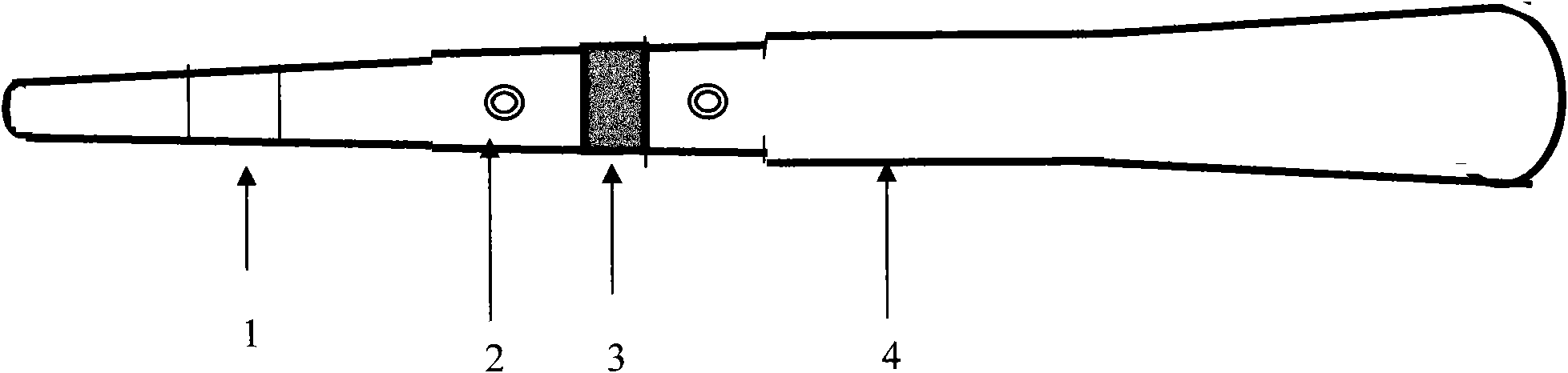 Automatic thermostatic electric heating tweezers