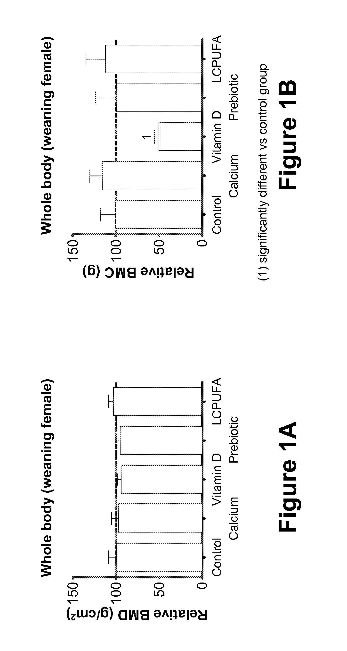 Methods for improving bone health in infants using prebiotics