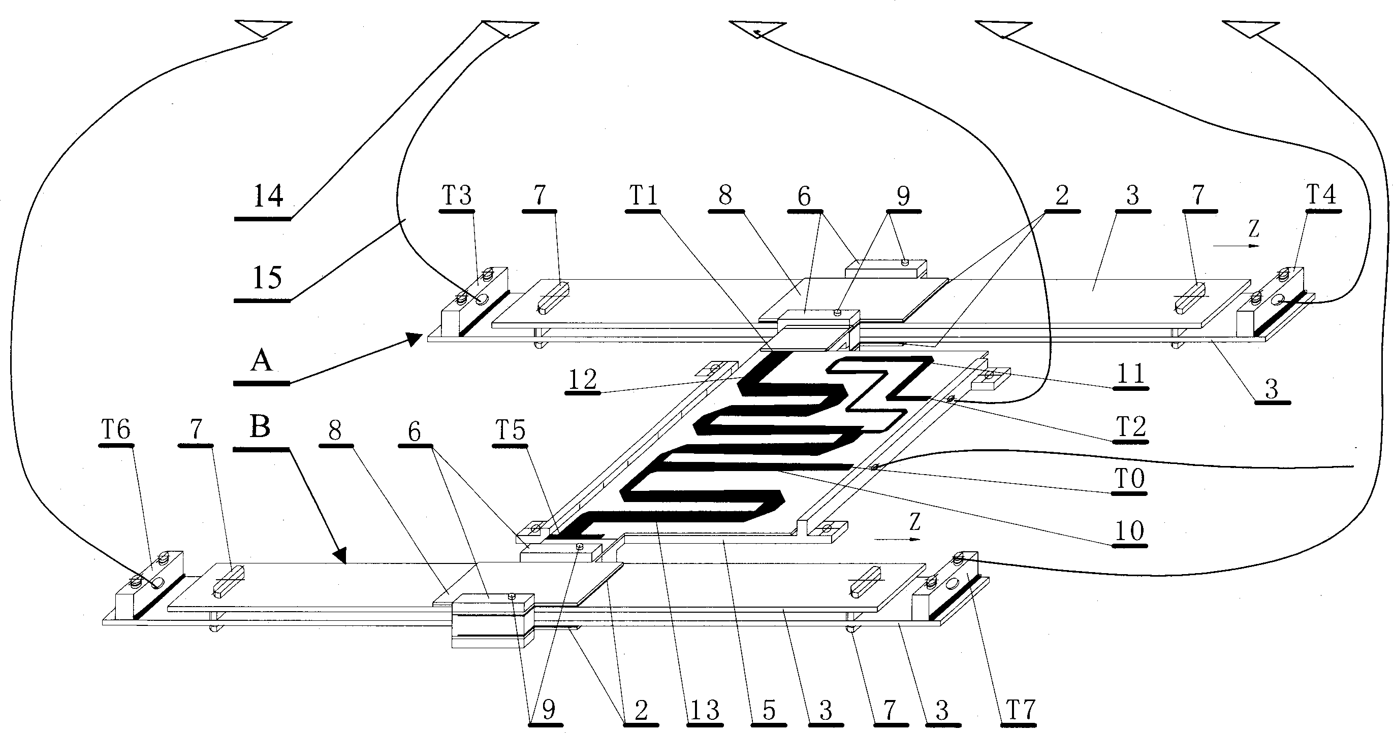 Continuously adjustable phase shifter