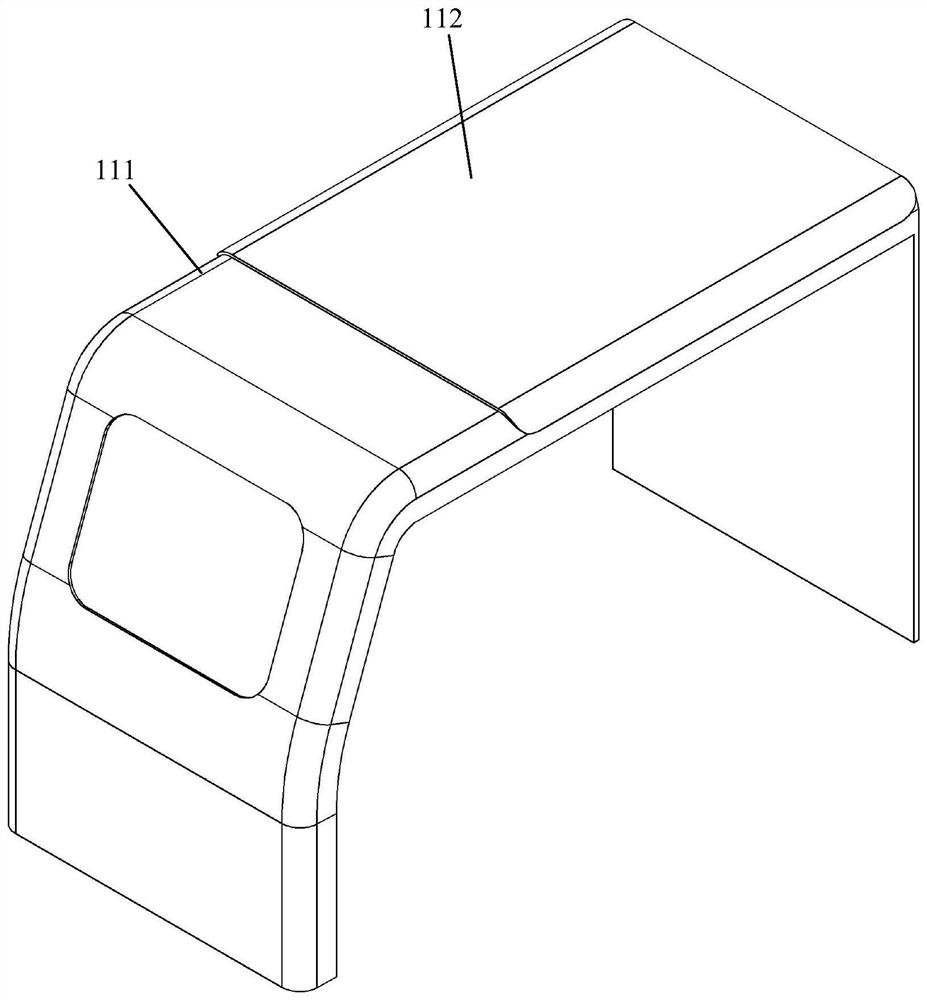 Two-stage steering support carrying vehicle