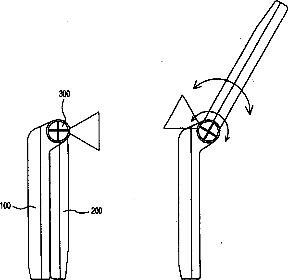 A camera device structure and mobile communication terminal therewith