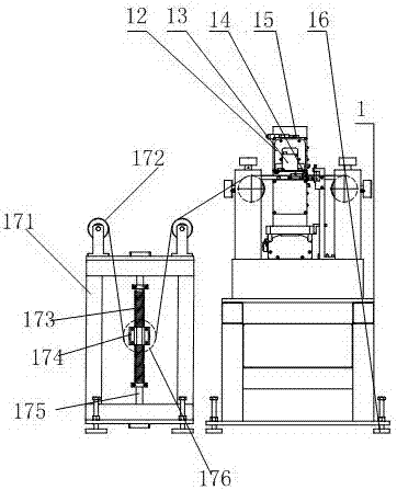 Lithium battery rolling mill thickness gauge