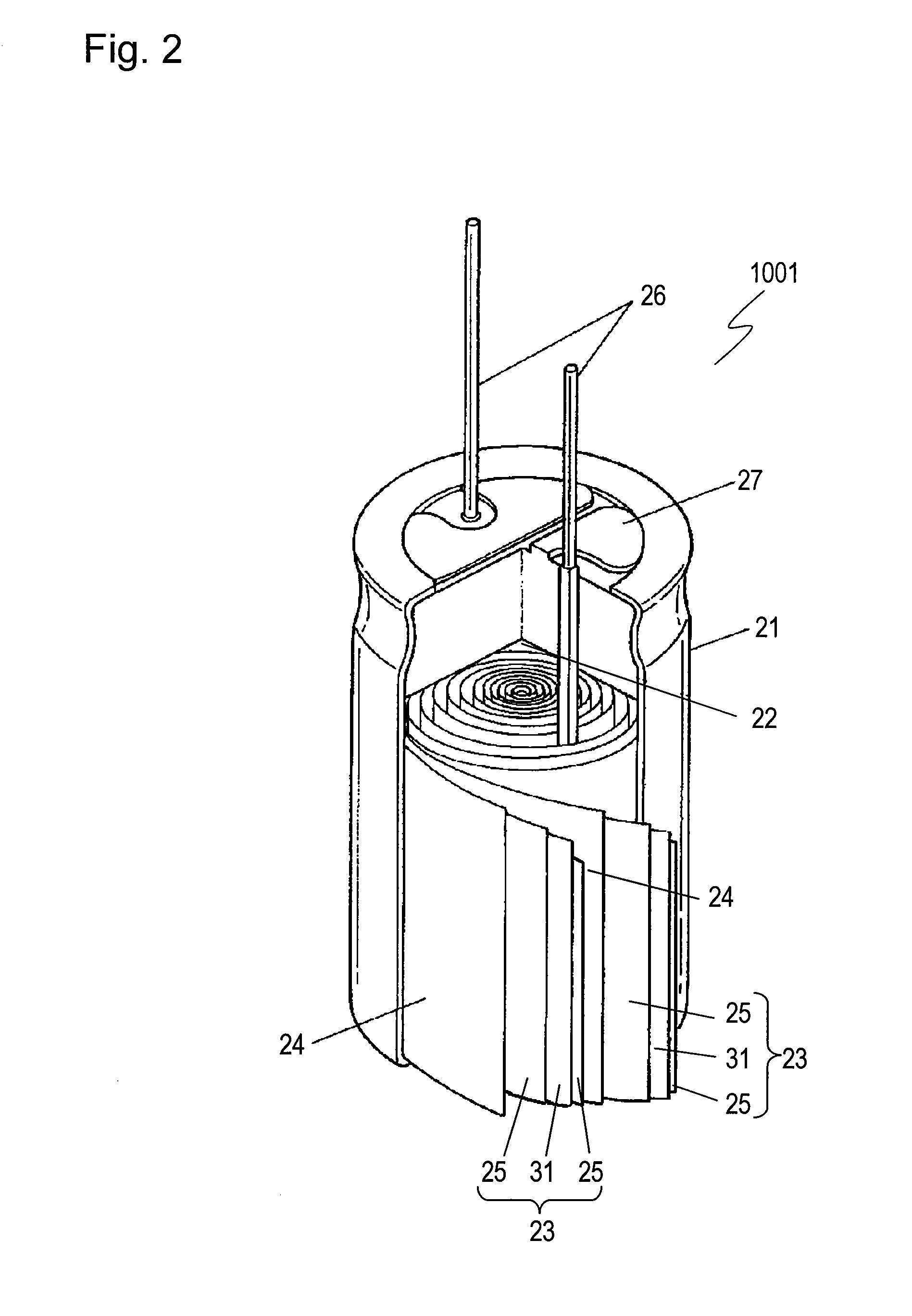 Electric double layer capacitor