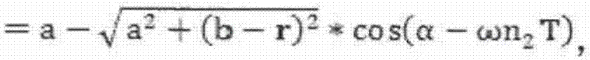 Motion control method for laser cutting round glass