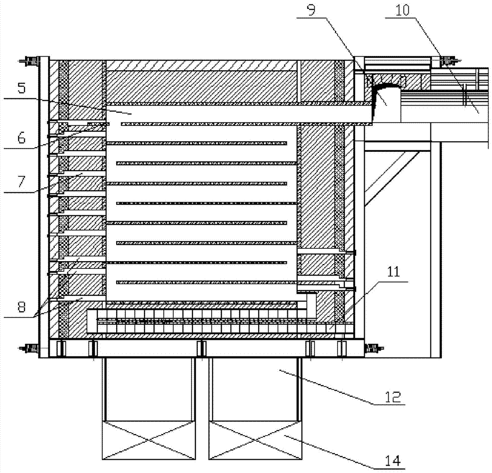 Roasting furnace and roasting method