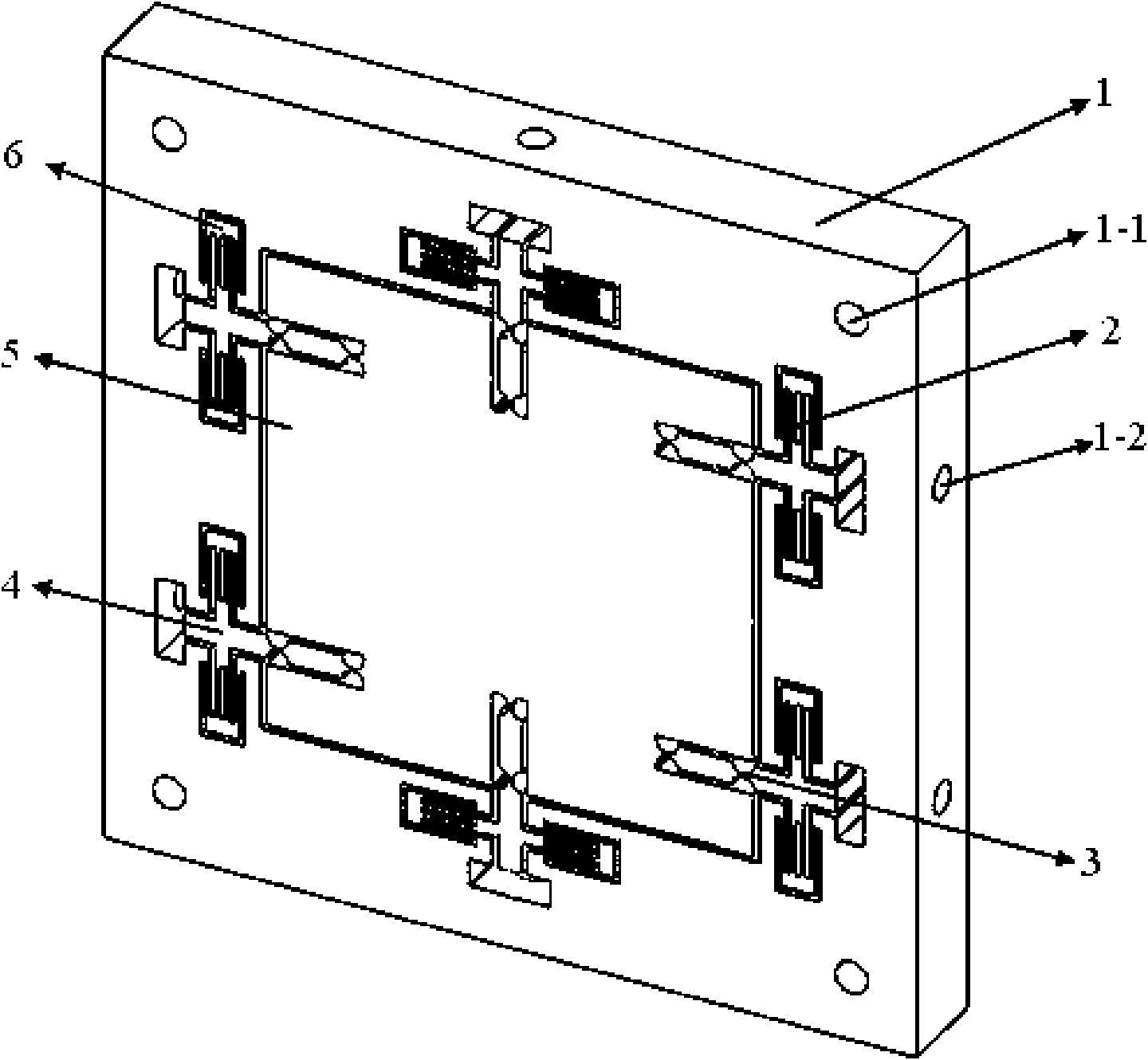 Three DOF micro-positioning workbench for nano-imprint lithography system