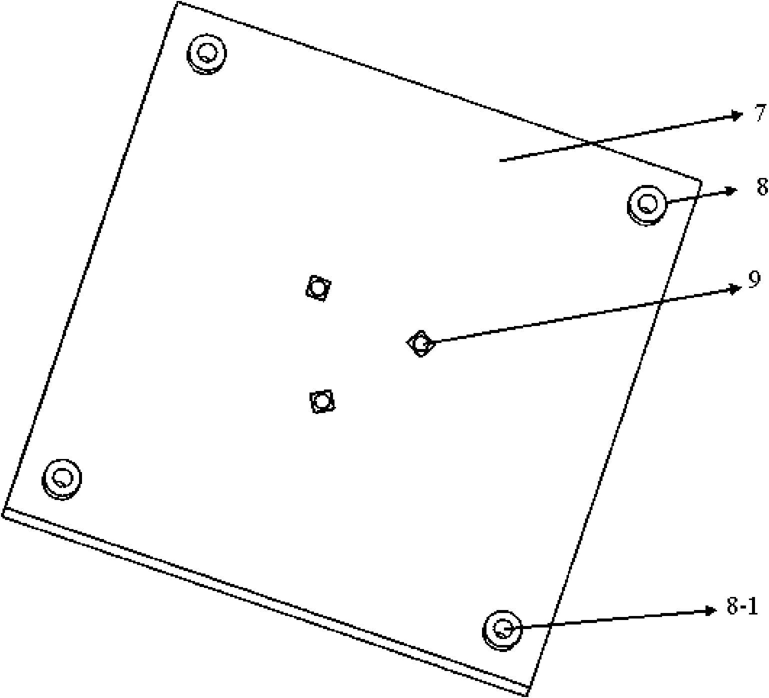 Three DOF micro-positioning workbench for nano-imprint lithography system