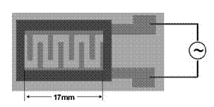 Method for preparing giant phospholipid vesicle by using finger-like microelectrode