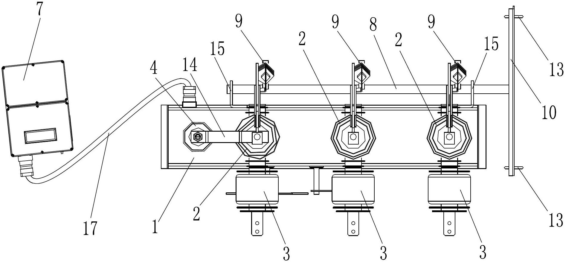 Intelligent self-energy-obtaining vacuum breaker