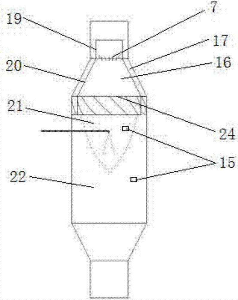 Evaporation device applied to wastewater desulfurization and control method