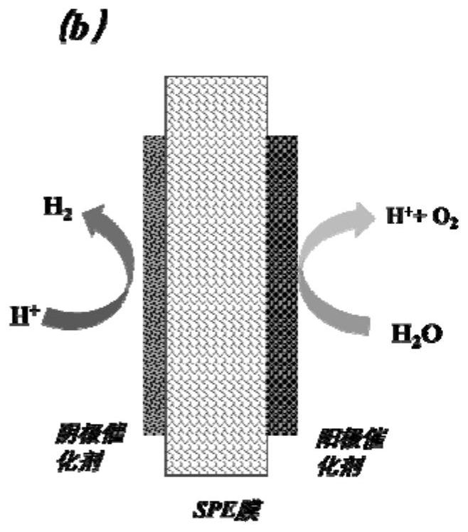 Membrane electrode activation method for SPE electrolytic cell, application and electrolytic cell structure