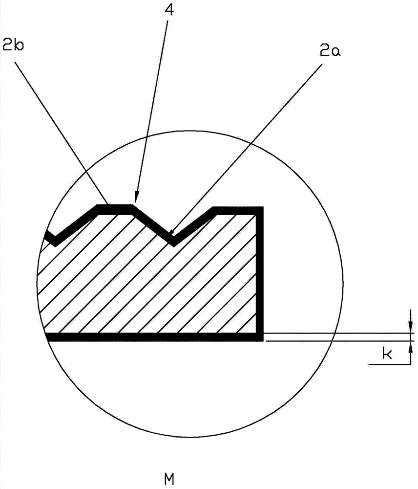 Heterogeneous photovoltaic welding strip and machining method thereof