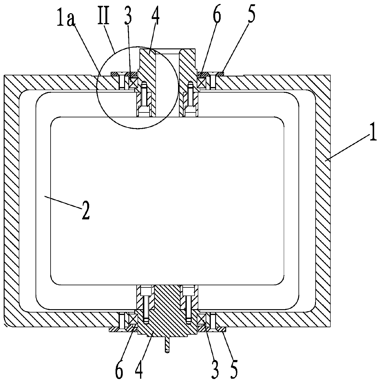 Method for adjusting pre-tightening force of angular contact bearing of indexing mechanism of positioning and orientating system