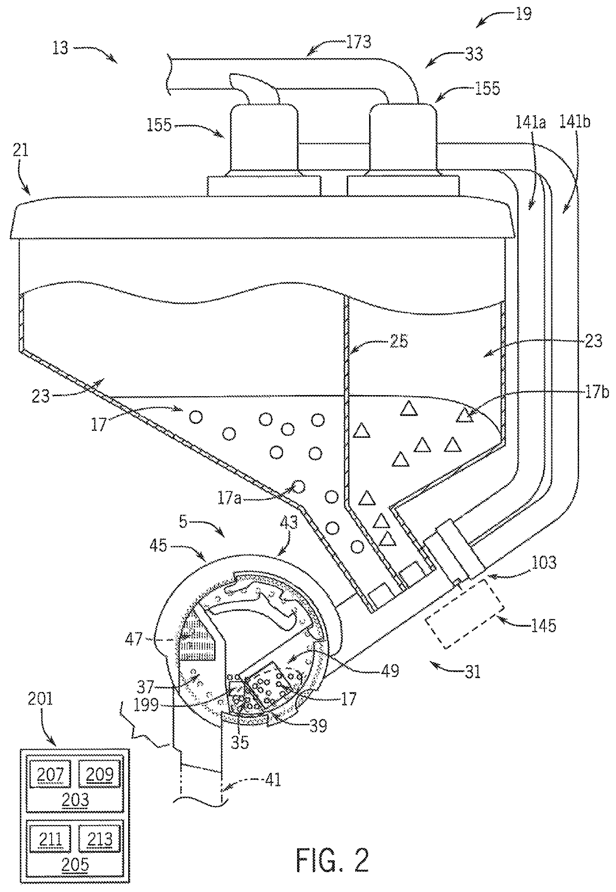 Multiple variety seed meter with segmented feed pipe system