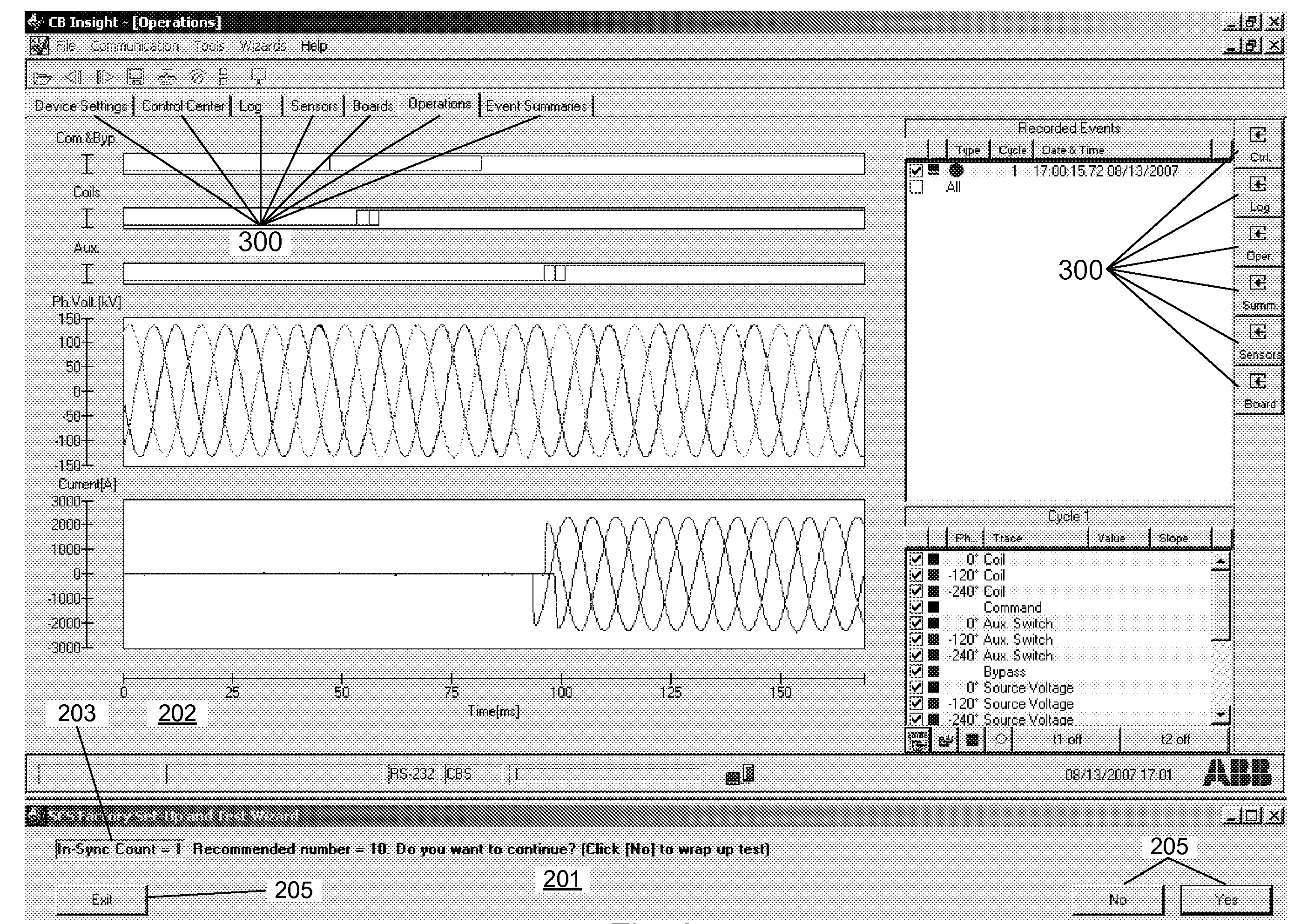 Method and Apparatus for Communicating with an Intelligent Electronic Device Associated to a Switching Device in Power Systems