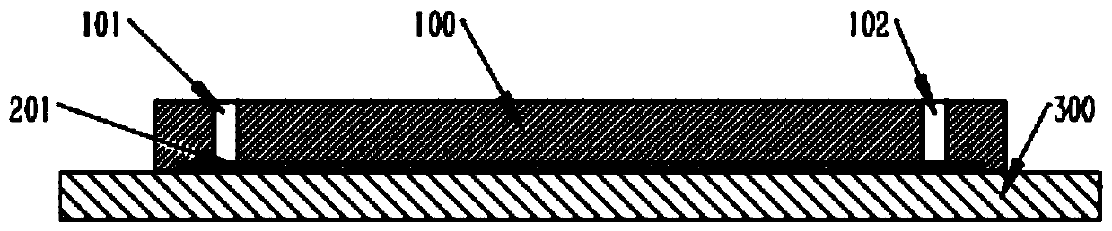 Double-color ratio type quantum dot aerogel microsensor for glucose and application thereof