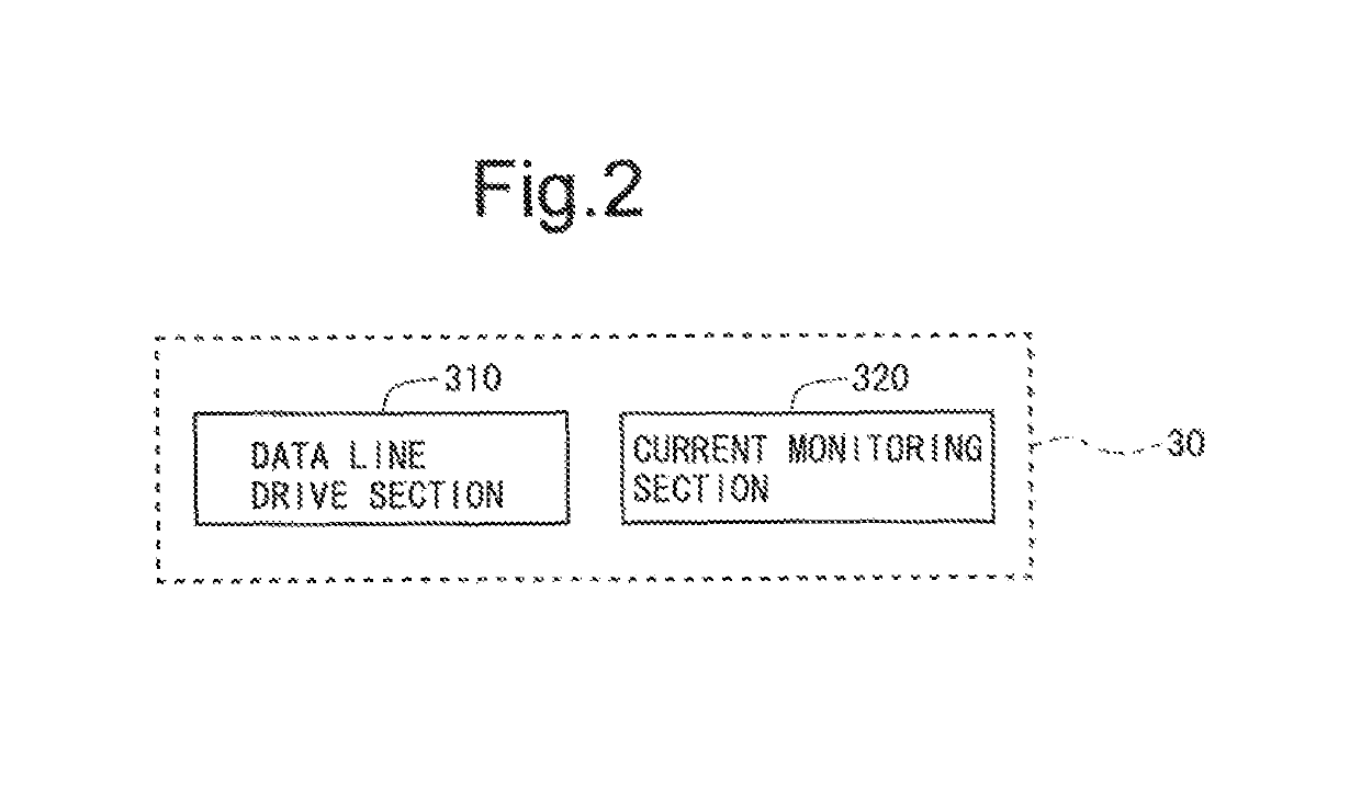 Display device and method of driving same