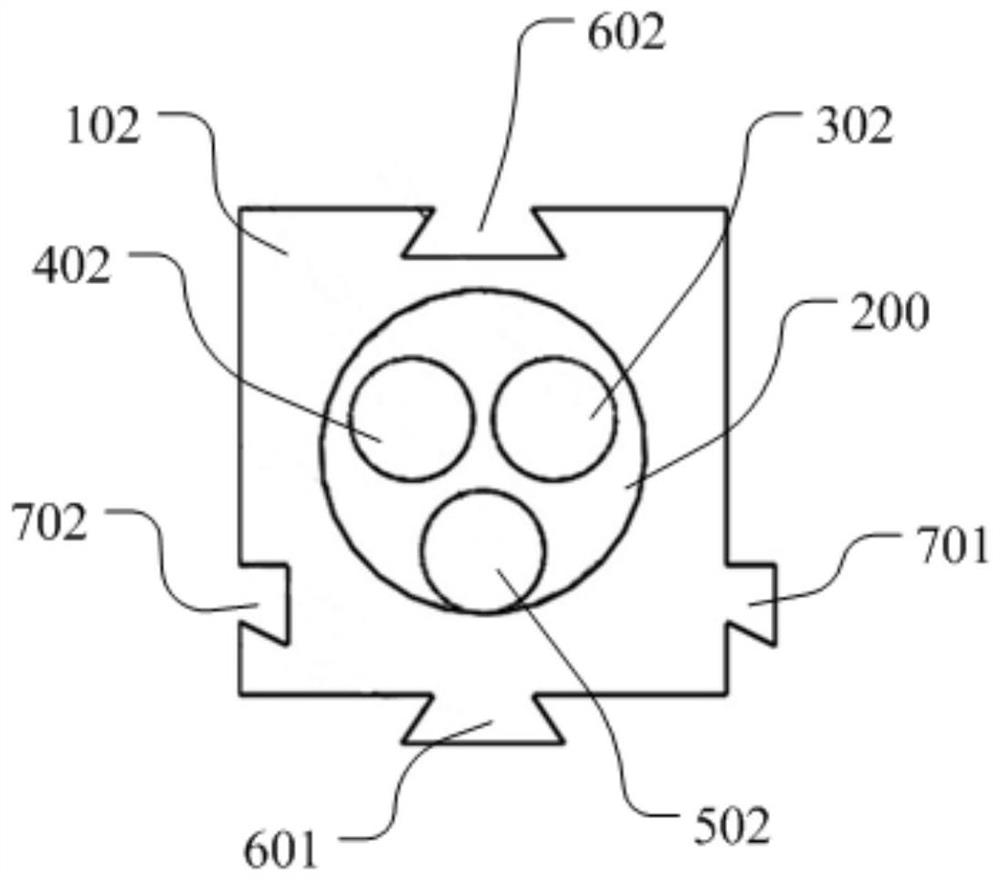 A sampling head, sampling system, mass spectrometry imaging device and sampling method